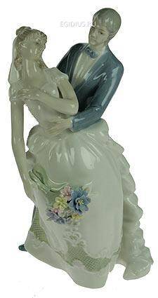 Статуэтка &quot;Жених и невеста&quot;, фарфор 30см  113-033 — Egidius.ru