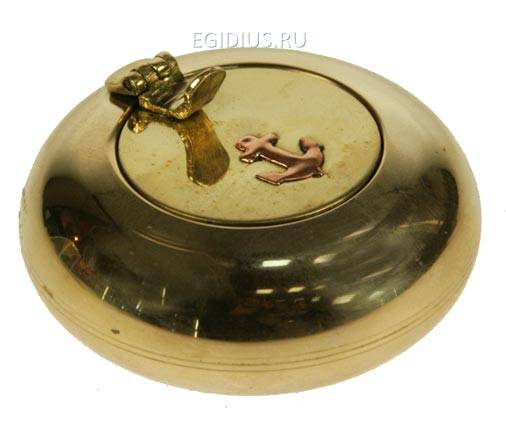 Сувенир: пепельница d=8см  104-110 фото 1 — Egidius.ru