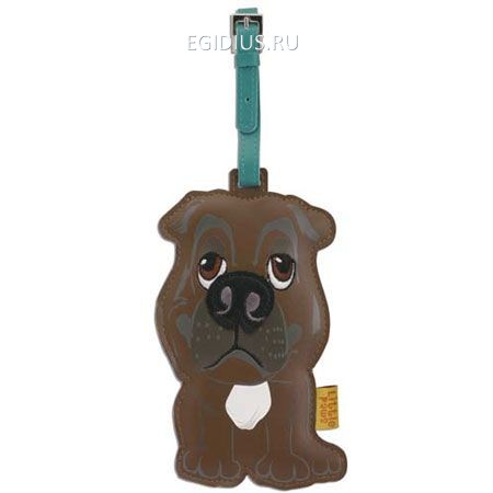 Кожаный ярлык на сумку: Staffy  201-534 фото 1 — Egidius.ru