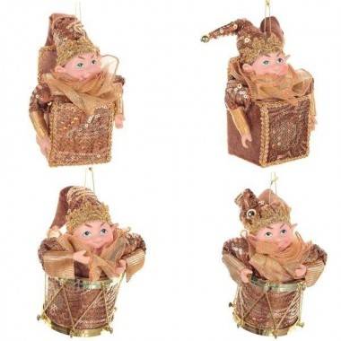 Декоративное изделие &quot;Клоун&quot;, Н 18 см, 4 в. 84-0112 — Egidius.ru