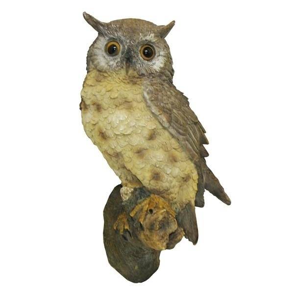 Фигура для сада и дачи навесная"Филин"L11,5W11,5H24,5см 81-6672 фото 1 — Egidius.ru