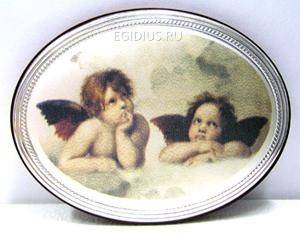 Панно "Ангелы" (большое) 403-001 фото 1 &mdash; Egidius.ru