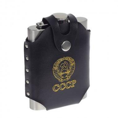 Фляжка в чехле, 220 мл, L9 W3 H14 см 81-1685 — Egidius.ru