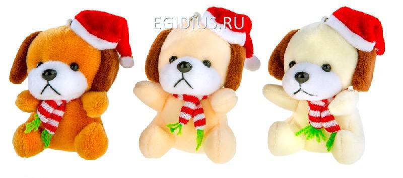 Мягкая игрушка-брелок Собачка-332 8см 281-151 фото 1 — Egidius.ru