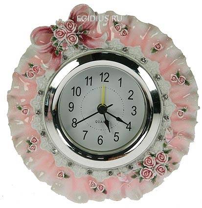 Часы настольные Нежность  106-074 фото 1 &mdash; Egidius.ru