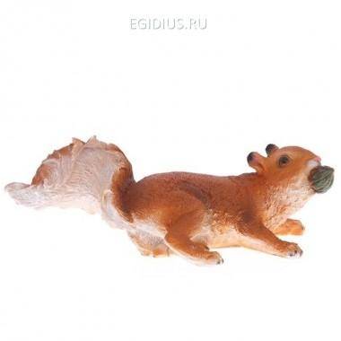 Фигура декоративная садовая &quot;Белка с желудем навесная&quot;, L 26 см 81-6107 — Egidius.ru