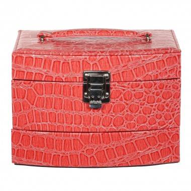 Шкатулка-автомат для украшений с дорожным футляром 19х15х13см 81-4696 — Egidius.ru