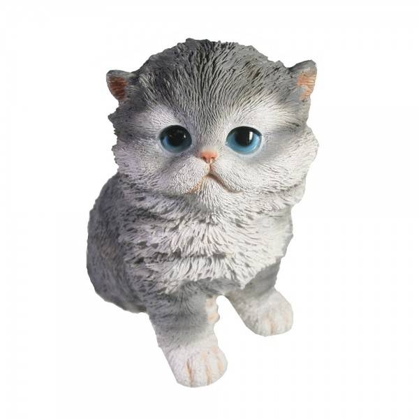 Фигура для дачи "Котенок" (серый) L16W11H16 81-6815 фото 1 — Egidius.ru