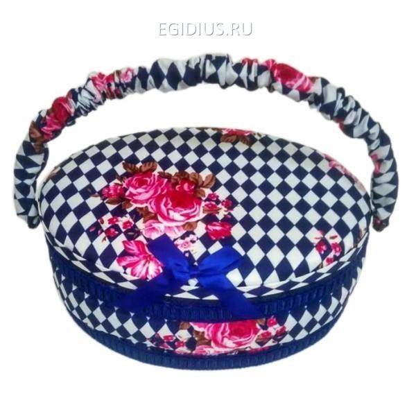 Шкатулка для рукоделия (с подносом), L24,5 W18 H10,5 см 81-4108 фото 1 — Egidius.ru