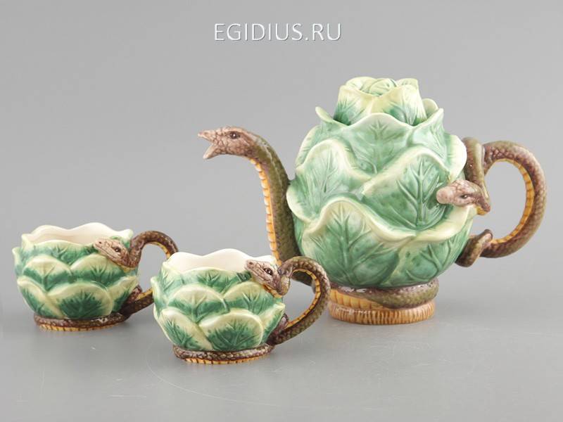 Чайный набор на 2 персоны 3 пр. 310-103 фото 1 — Egidius.ru