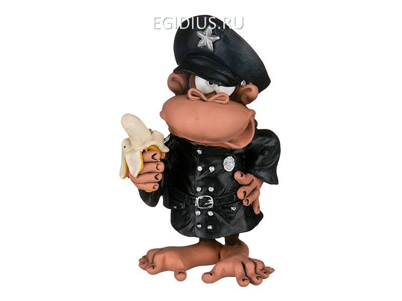 Фигурка "обезьяна" высота=13 см. 330-564 фото 1 — Egidius.ru