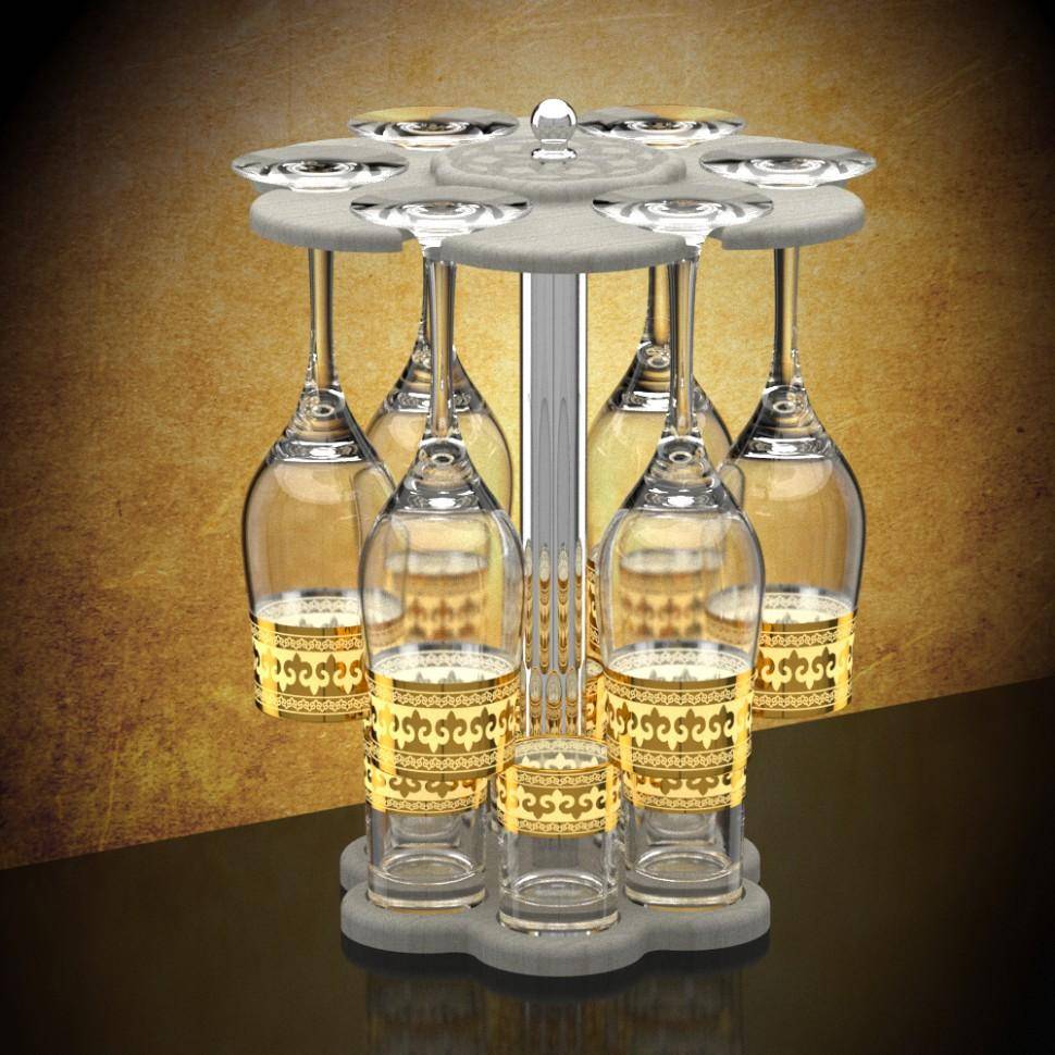 Мини-бар 12 предметов 160 Византия (светлый) 71-0019 фото 1 &mdash; Egidius.ru