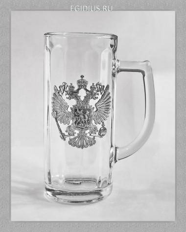 Пивная кружка 1254 &quot;Держава&quot;  500мл.    72-0012 — Egidius.ru