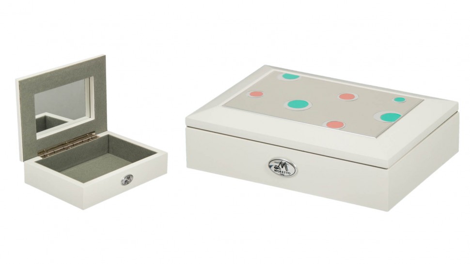 Шкатулка ювелирная Moretto 18*13*5см  115-527 фото 1 &mdash; Egidius.ru