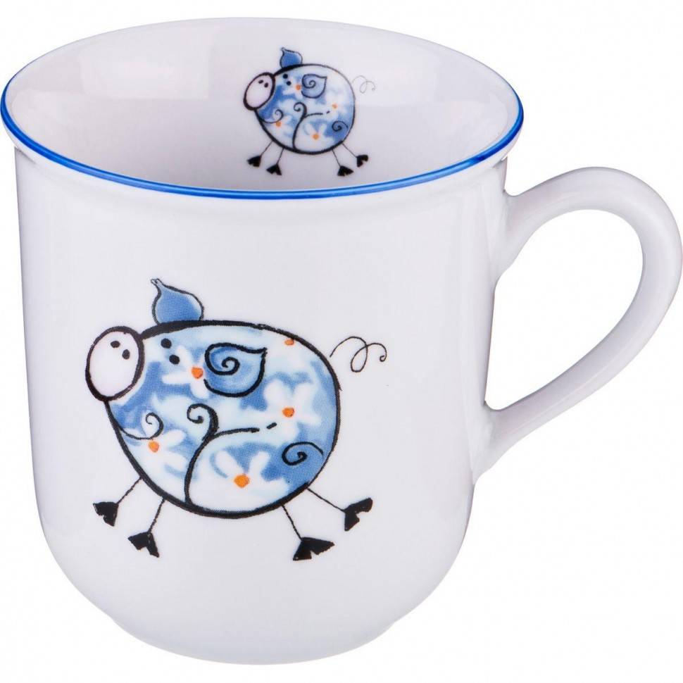 Кружка 200 мл. высота=8 см. 332-822 фото 1 — Egidius.ru