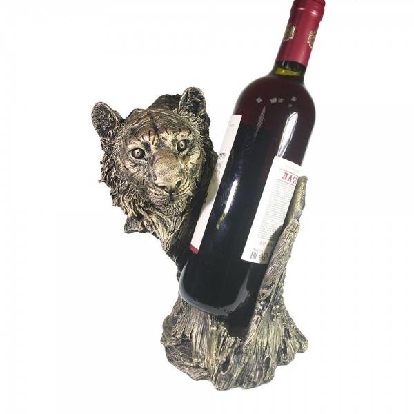 Подставка под бутылку тигр (Бронза) L15W21H24 81-3076 фото 1 &mdash; Egidius.ru