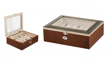Шкатулка для ювелирных украшений и часов Moretto 24*19*8см   115-529 — Egidius.ru