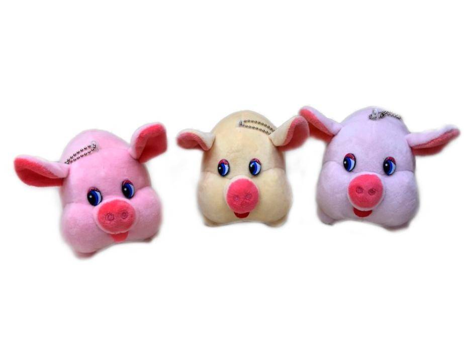 Мягкая игрушка-брелок Свинка S63  281-216 фото 1 — Egidius.ru