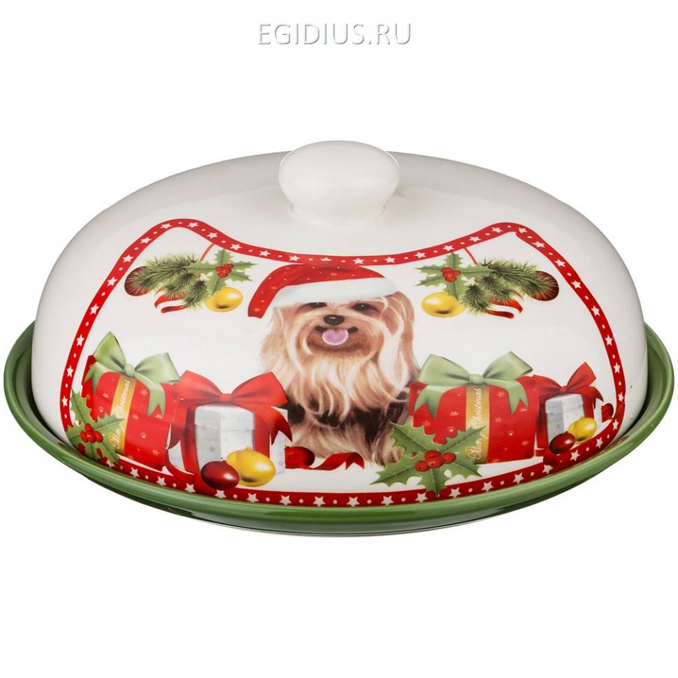 Блюдо для блинов с крышкой "йорк" диаметр=23 см. высота=10 см.  332-230 фото 1 &mdash; Egidius.ru