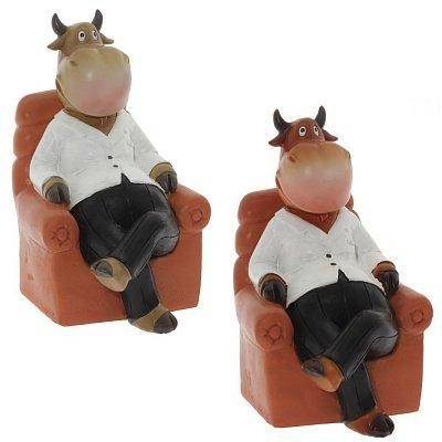 Копилка быка, L13 W10 H20 см, 2в. 82-1423 фото 1 &mdash; Egidius.ru