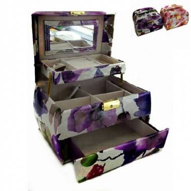 Шкатулка для украшений, 4вида 21*15*16см 3-4-103 — Egidius.ru