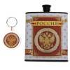 Набор фляжка с брелоком "Россия", 210 мл   1507692 803-332 фото 2 &mdash; Egidius.ru