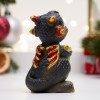 Фигура декоративная "Дракончик с подарком" (черный) 7,5*5*5,5см 81-3249 фото 4 — Egidius.ru