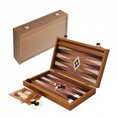 Нарды в дер кейсе, цвет - орех 31-1067 — Egidius.ru