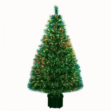 Елка искусственная &quot;Лучистая&quot; (со светопровод. волокном), 150 см, 246 в. 80-0067 — Egidius.ru