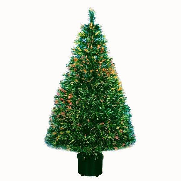 Елка искусственная "Лучистая" (со светопровод. волокном), 150 см, 246 в. 80-0067 фото 1 — Egidius.ru