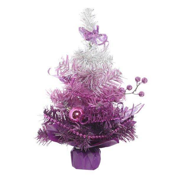 Ёлка декоративная с украшениями, H 30 см 80-0108 фото 1 — Egidius.ru