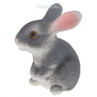 Фигурка декоративная садовая Мини зайка, Н-13 см. 81-6109 — Egidius.ru