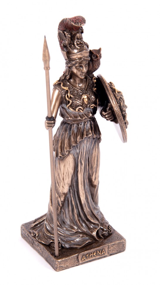 Статуэтка "Афина, богиня войны и мудрости"" 8*7*21см  103-085 фото 1 — Egidius.ru