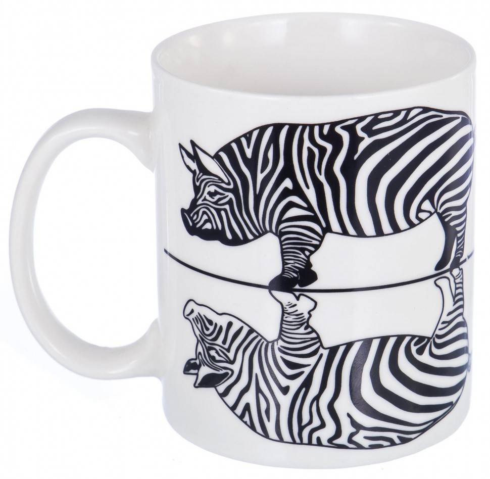 Кружка 350мл "Когда темная полоса в жизни…" 910-027 фото 1 — Egidius.ru