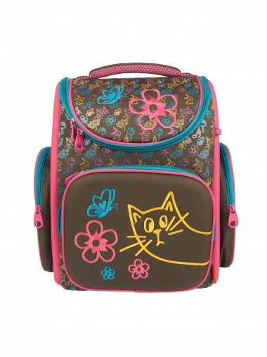 Ранец, рюкзак школьный каркасный Golove 40х34х14 с анатомической спинкой 285-025 — Egidius.ru