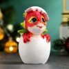 Фигура декоративная "Дракошка" (красный) 8*5*5,5см 81-3251 фото 2 — Egidius.ru