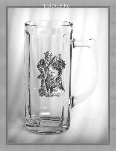 Пивная кружка 1254 &quot;Удачная охота&quot;  500мл.  72-0014 — Egidius.ru