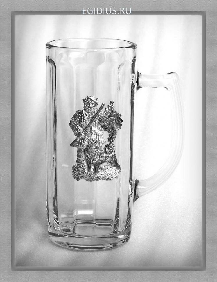 Пивная кружка 1254 "Удачная охота"  500мл.  72-0014 фото 1 — Egidius.ru