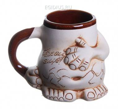 Кружка для пива &quot;Пузо&quot; 0,5л  804-085 — Egidius.ru