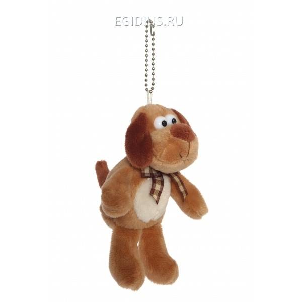 Брелок на цепочке Собака, H13см, 4в символ 2018 года 81-3653 фото 1 — Egidius.ru