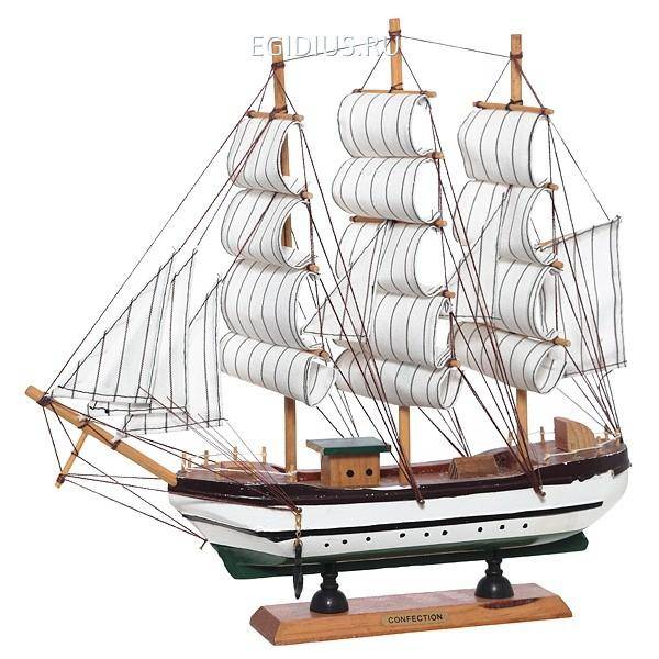 Корабль "Сonfection", L33 см 81-0502 фото 1 — Egidius.ru