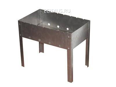 Мангал 500х300х500 б/ш-в нержавейка в сумке ст.0,8 671-001 фото 1 — Egidius.ru