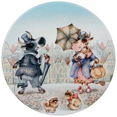 Подставка под горячее коллекция "рандеву" диаметр=10,3 см 332-968 фото 1 — Egidius.ru