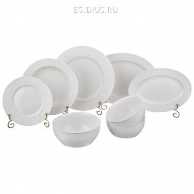 Столовый сервиз на 6 персон &quot;диаманд&quot; 23 пр. 322-107 — Egidius.ru