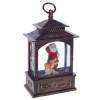 Фигурка декоративная с подсветкой и эффектом вьюги "Фонарь", L15,5 W9,5 H27,6 см, (3хАА, не прилаг) 80-0933 фото 1 — Egidius.ru