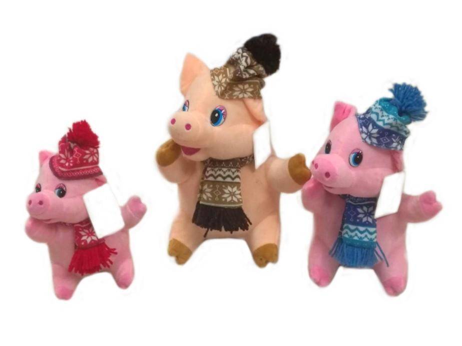 Мягкая игрушка Свинка S78 17см 281-231 фото 1 — Egidius.ru