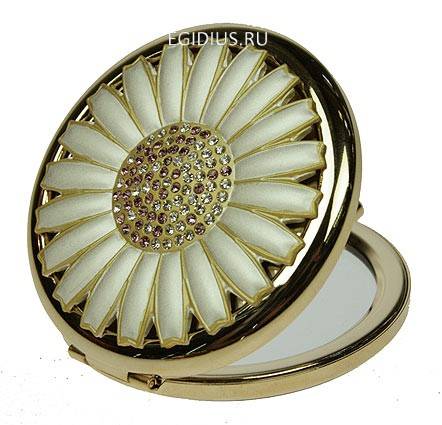 Зеркальце со стразами "LA GEER"  105-335 фото 1 — Egidius.ru