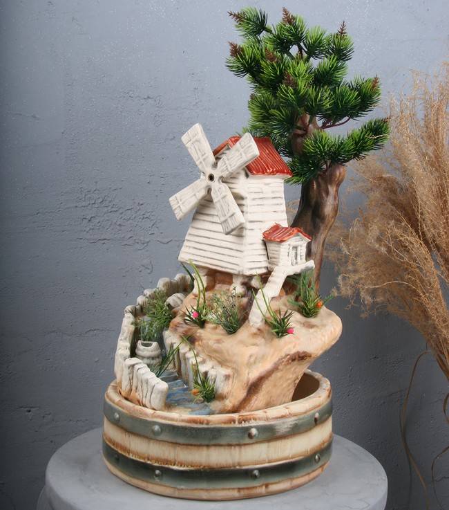 Настольный фонтан «У мельницы» 540-070 фото 1 — Egidius.ru