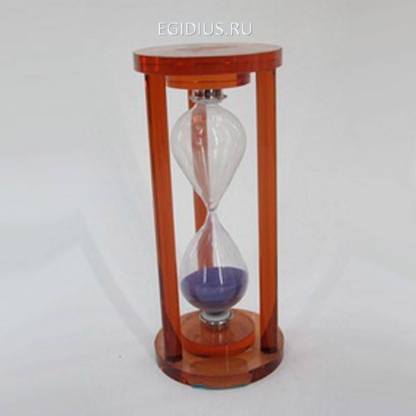 Декоративное изделие "Песочные часы" 7 минут, 15 см, 3в. 81-2007 фото 1 &mdash; Egidius.ru