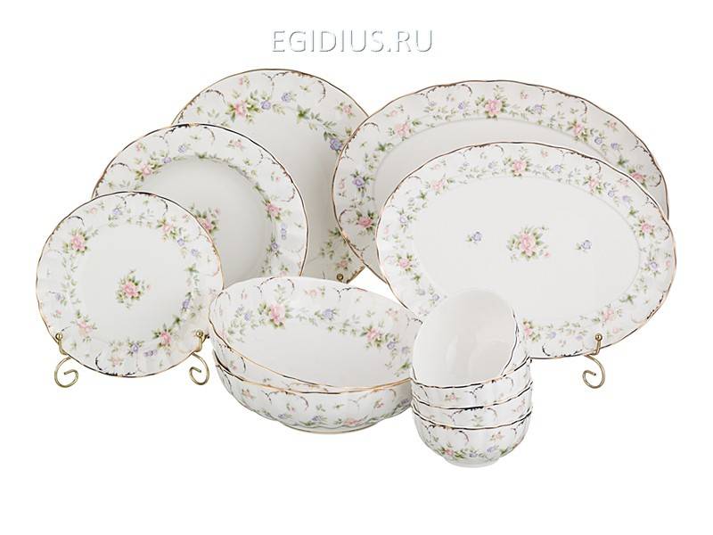 Столовый сервиз на 12 персон 44 пр."квинсдей"   322-076 фото 1 &mdash; Egidius.ru
